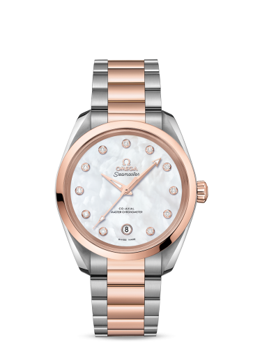 Omega Seamaster Aqua Terra 150M Master Chronometer 38 Stainless Steel / Sedna Gold / MOP / Bracelet